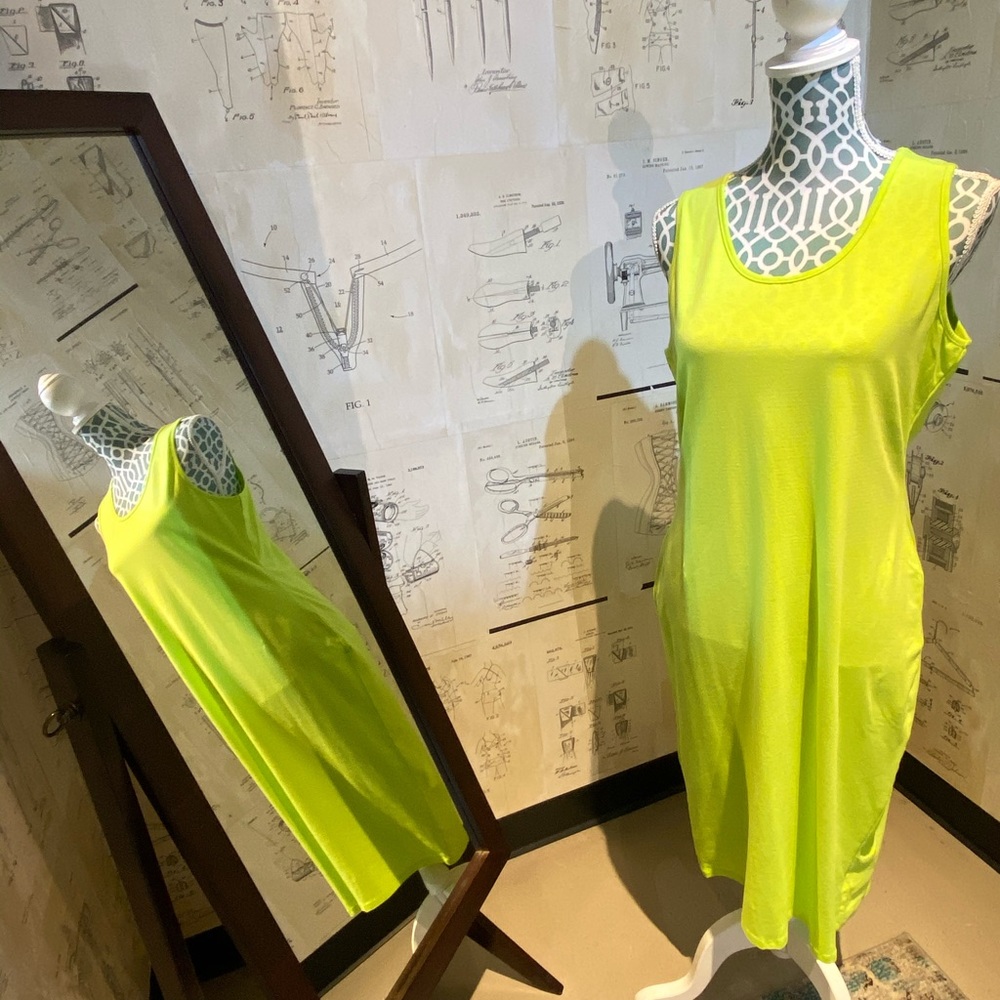 Plus size tank dress